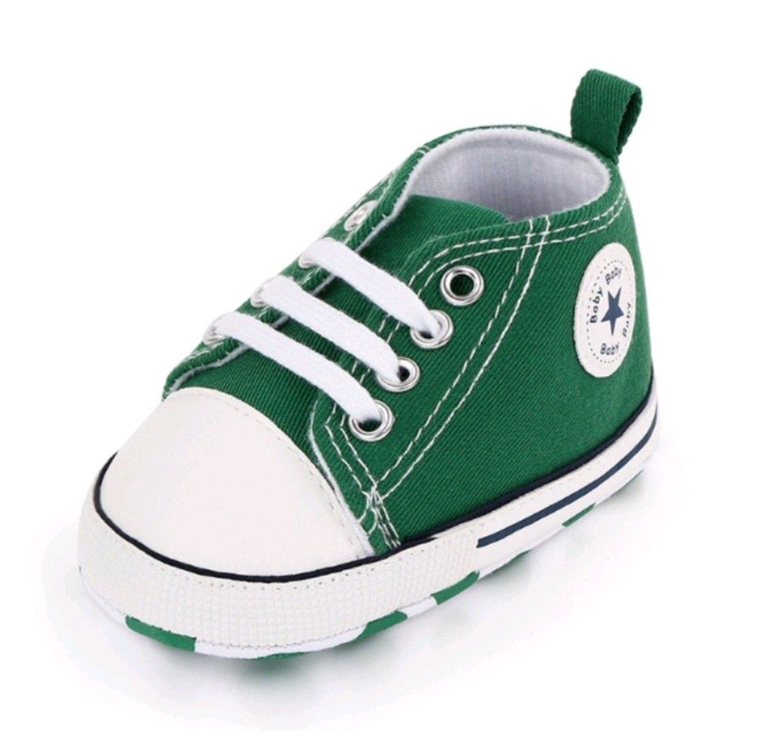 Infant soft bottom converse hot sale