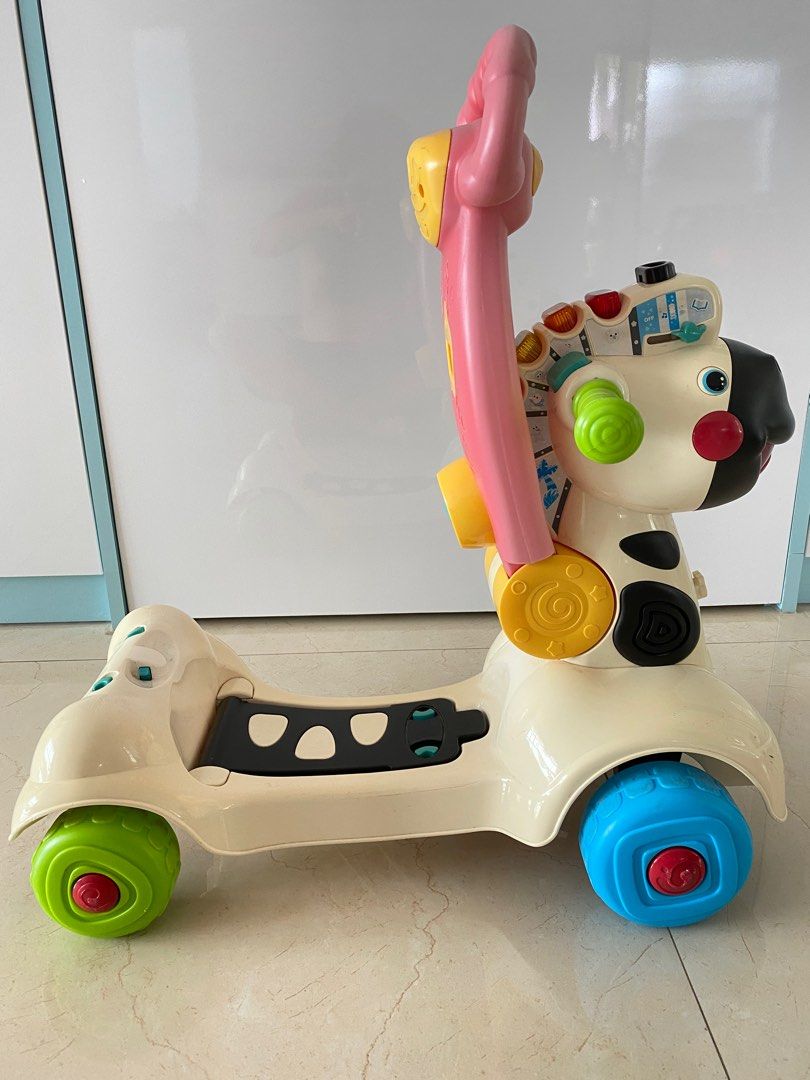 Baby Zebra Scooter / Walker, Babies & Kids, Infant Playtime on Carousell