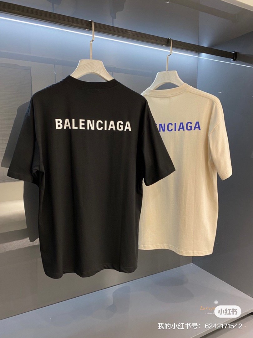 Balanciaga oversize t-shirt, Men's Fashion, Activewear on Carousell