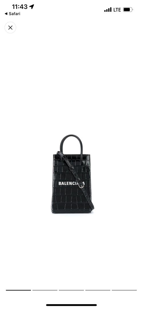 Balenciaga best sale handphone bag