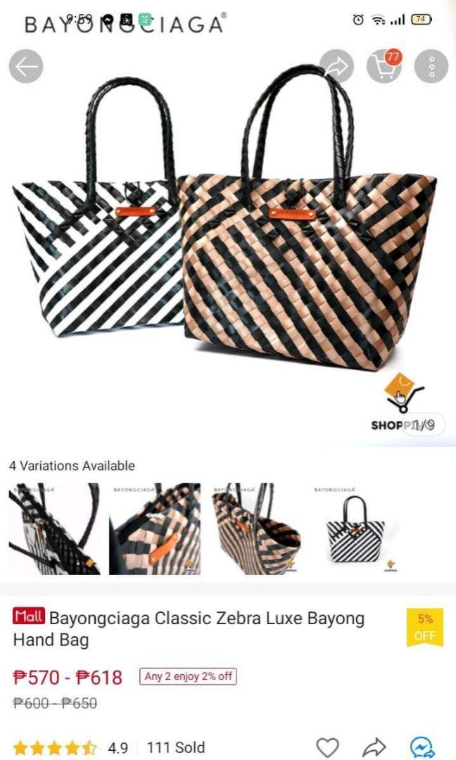 BayongCiaga, Women's Fashion, Bags & Wallets, Shoulder Bags on Carousell