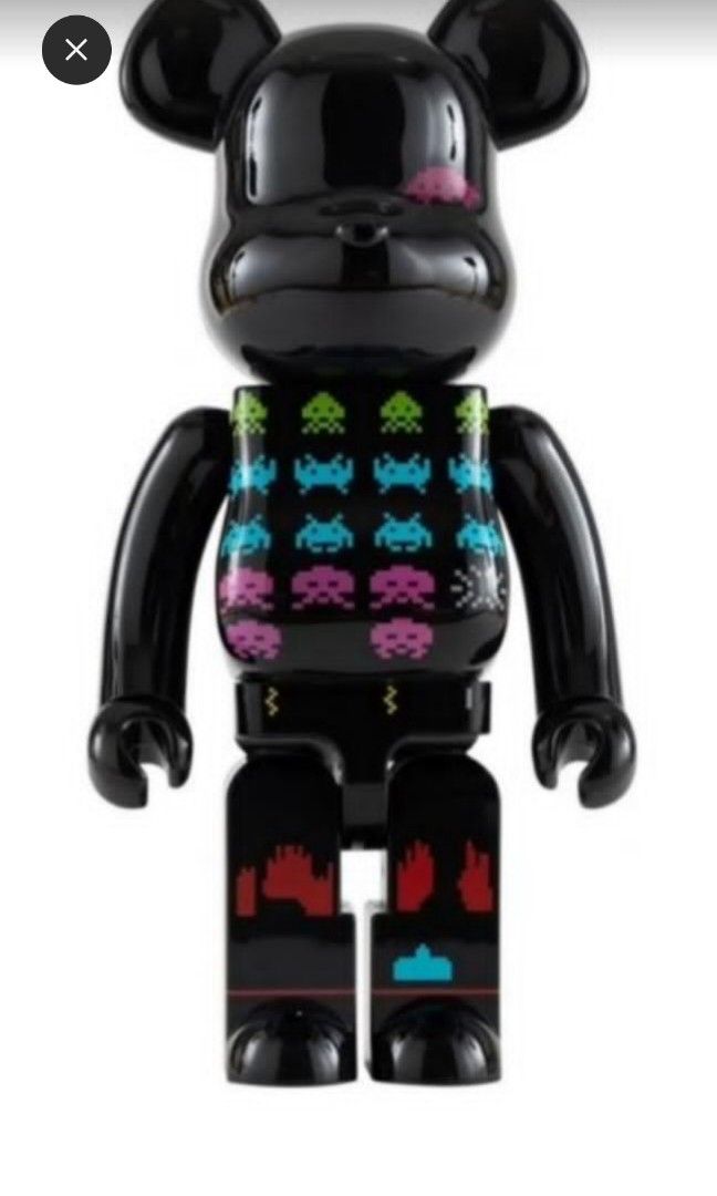 Bearbrick space invader Hobbies Toys Toys Games on Carousell