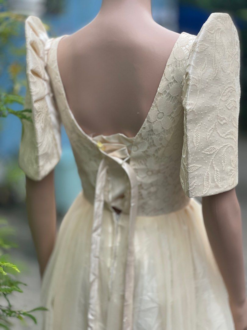 Detachable filipiniana sleeves shop