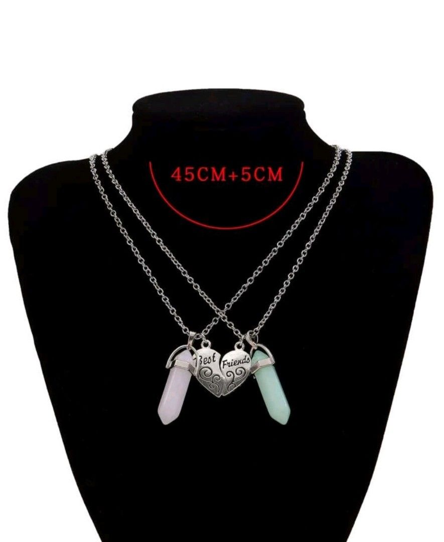 Friendship hotsell crystal necklace