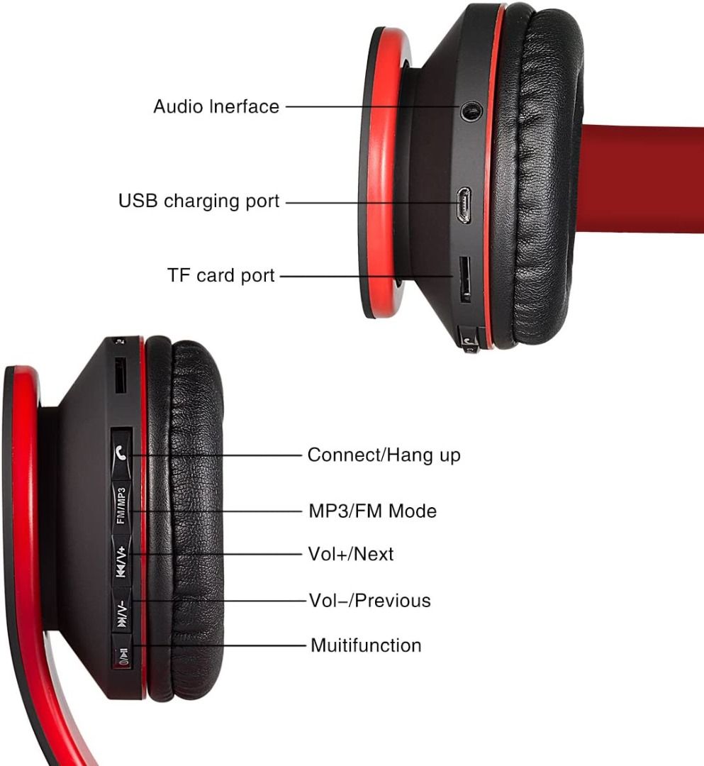 Worwoder bluetooth headphones pairing sales