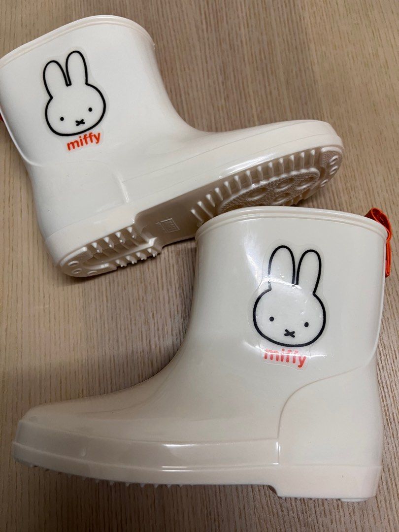 BN Miffy White Rainboots 16cm