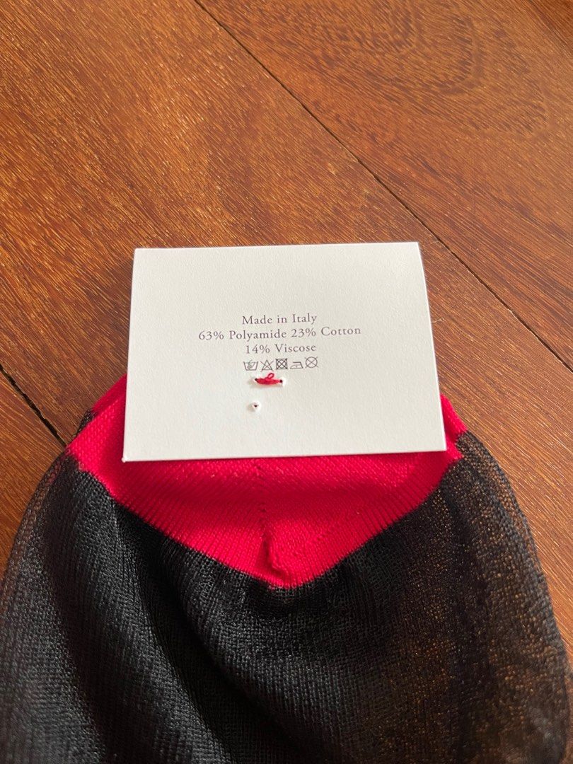 BNIB unworn Christian Louboutin designer socks