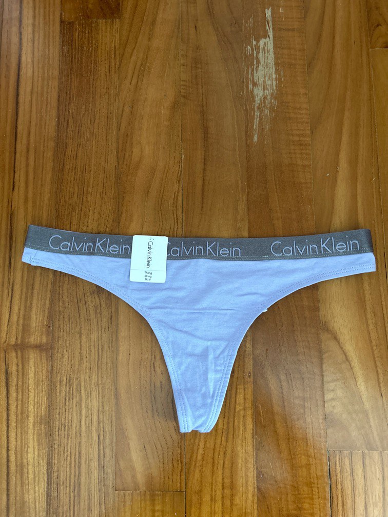 BNWT Calvin Klein Ladies Thong / Underwear (size M), Women's Fashion, New  Undergarments & Loungewear on Carousell