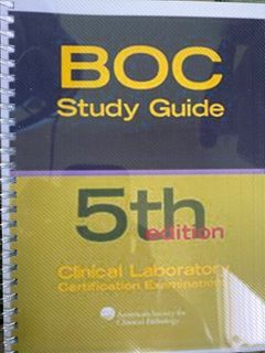 BOC Study Guide 5th edition