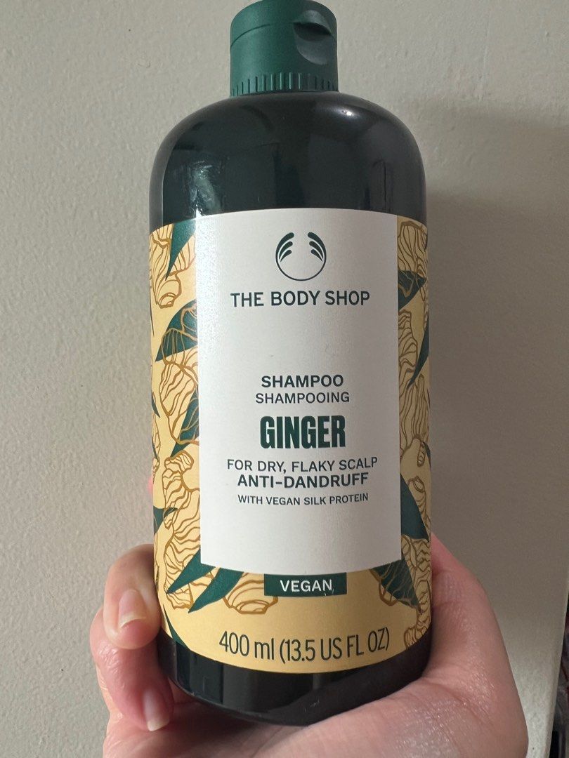 Body shop ginger scalp care shampoo, Beauty & Personal Care, Hair on