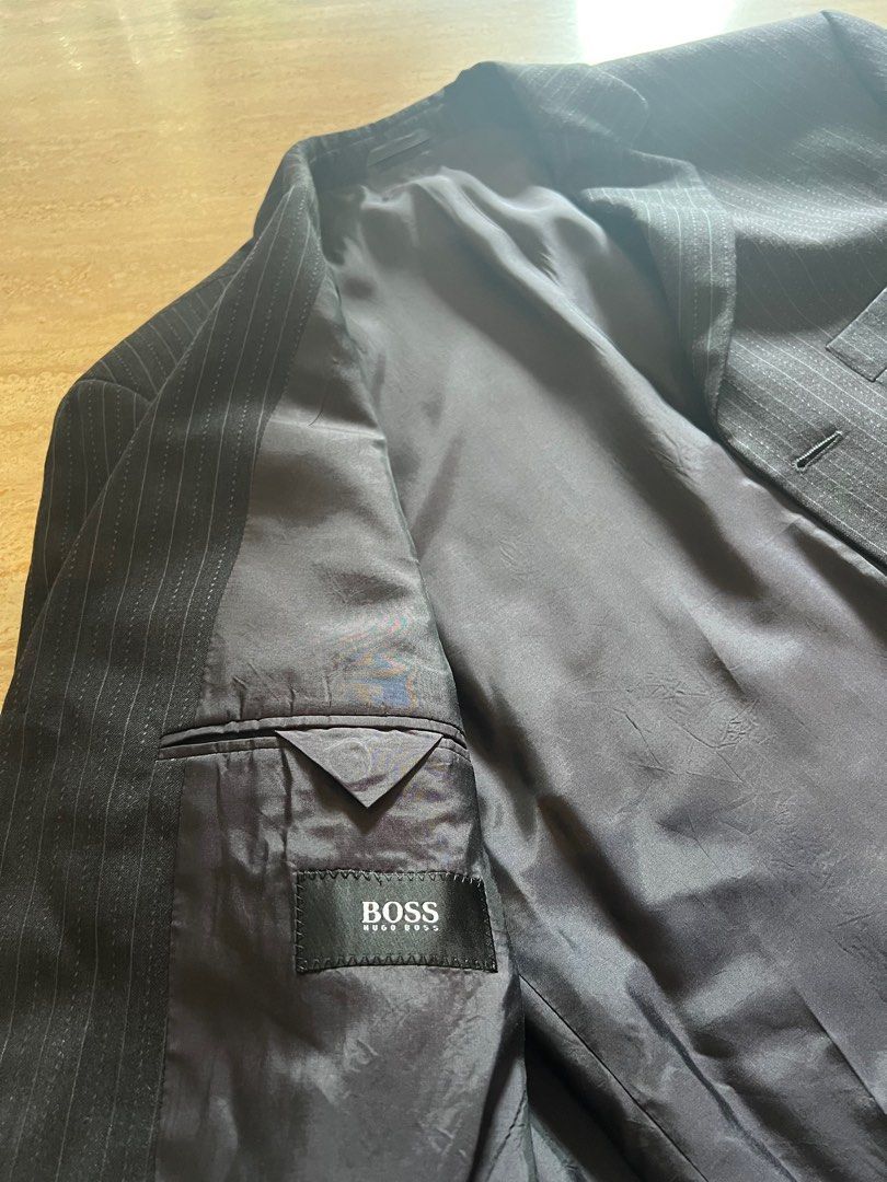 Hugo Boss suit in black label, Men's Fashion, Coats, Jackets ...