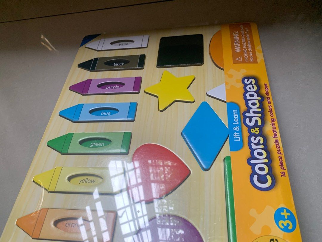 Lift & Learn Colors & Shapes Puzzle