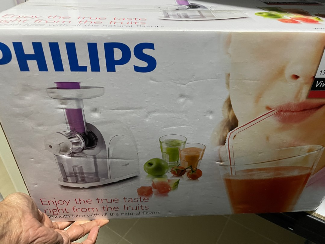 Brand new Philips juicer hr1830, TV & Home Appliances, Kitchen