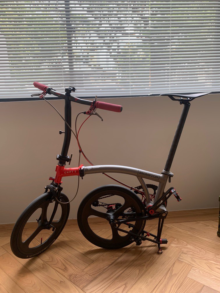 Brompton Chpt3 V3 Fully Mod. Total Weight 7.2 7.3kg Sports