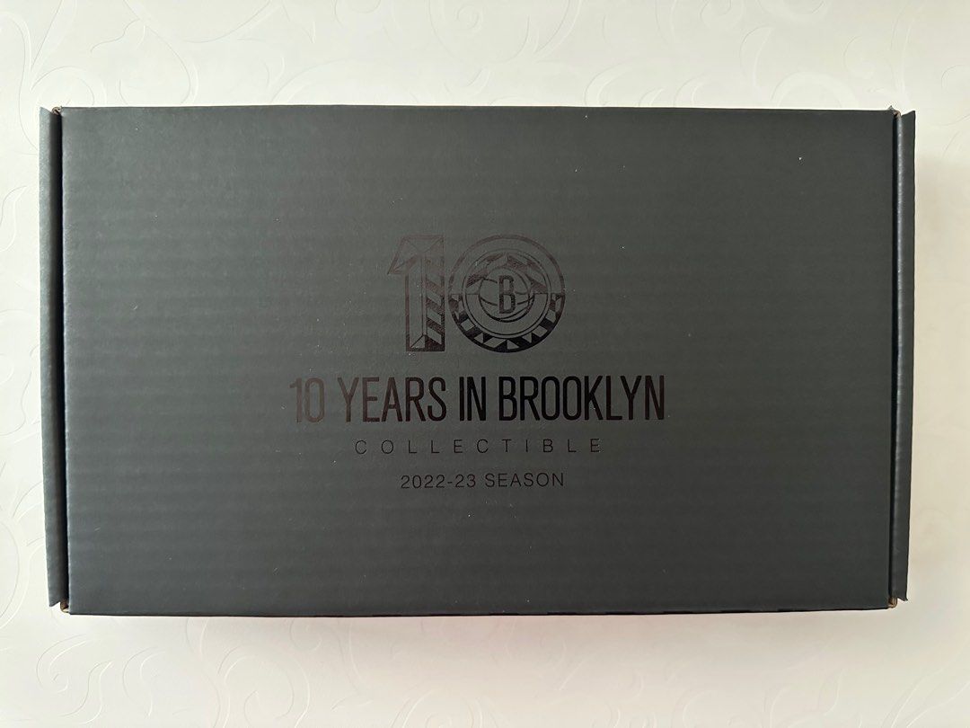 Brooklyn Nets Official Court Replica 10th Anniversary Special