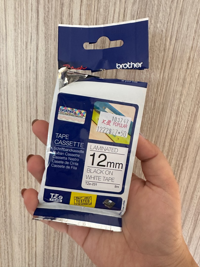 BROTHER Tape Cassette, Computers & Tech, Printers, Scanners & Copiers