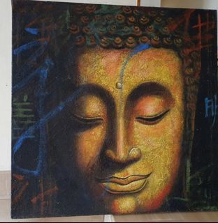 Expat relocation sale: Buddha painting