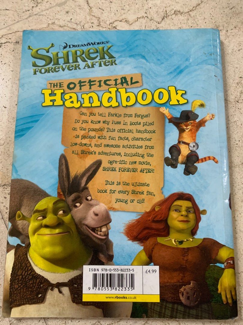 buku anak import shrek, Buku &amp; Alat Tulis, Buku Anak-Anak di Carousell