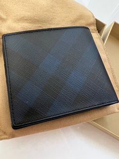 Bags, Sold Men Burberry Wallet Blue