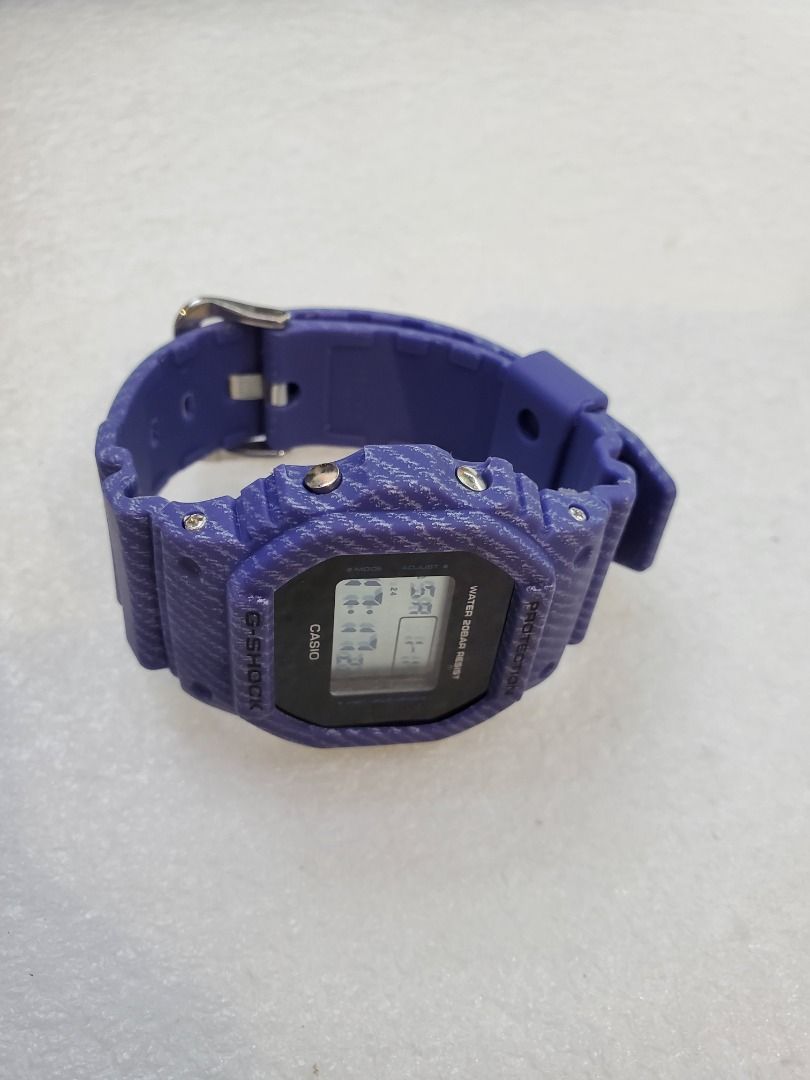 G shock outlet dw 5600 denim