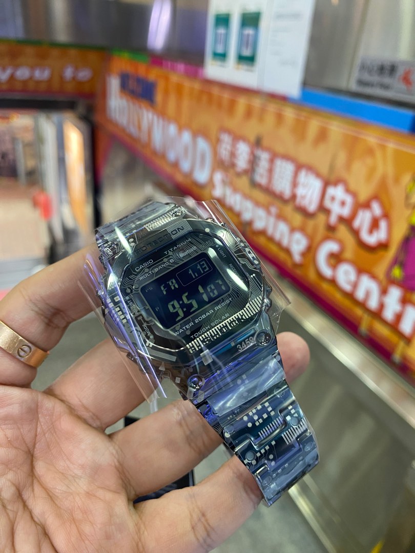 Casio Gshock Gmw-b5000tcc-1, 名牌, 手錶- Carousell