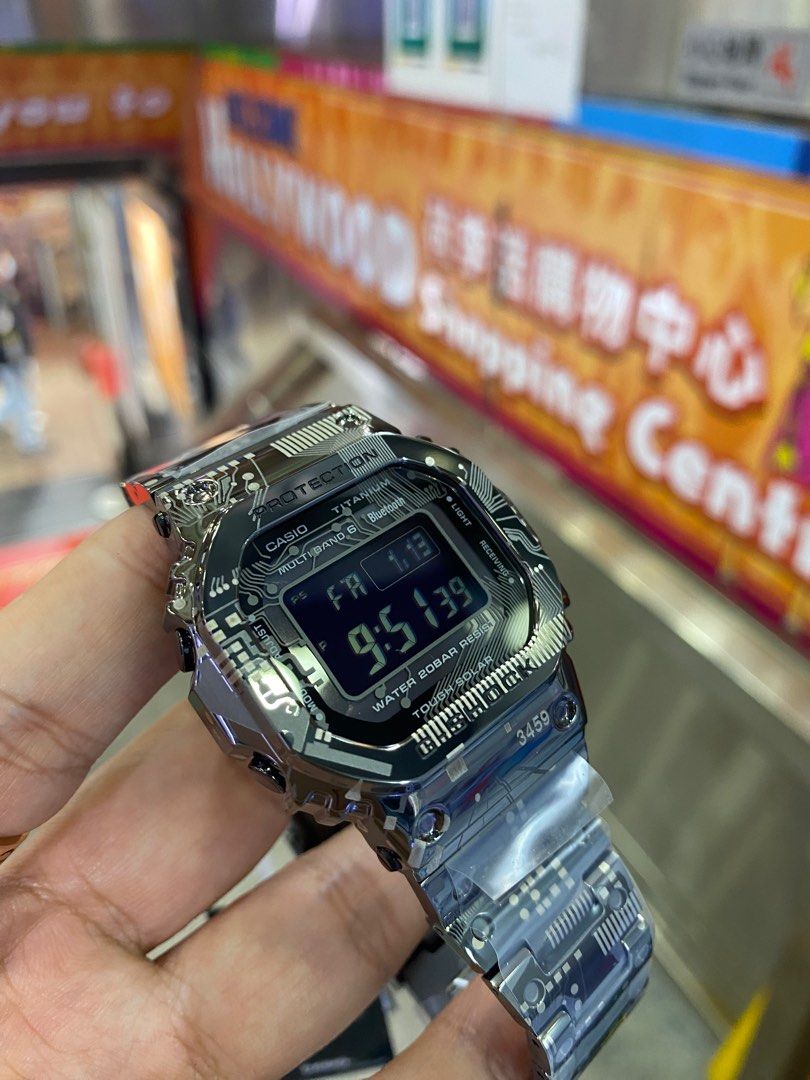 Casio Gshock Gmw-b5000tcc-1, 名牌, 手錶- Carousell