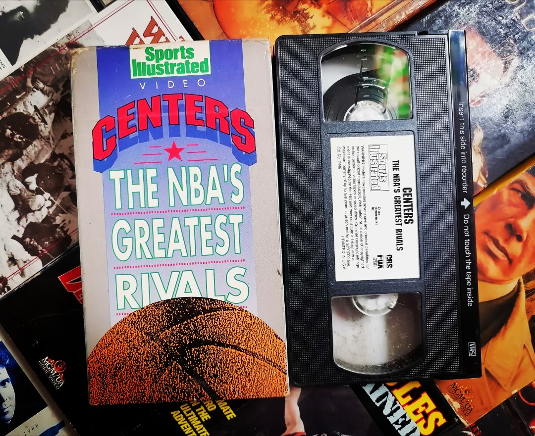 Centers The NBA's Greatest Rivals VHS Tape Original VHS Tapes NBA VHS ...