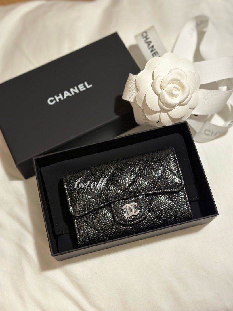 CHANEL CLASSIC CARD HOLDER SHW, Luxury, Bags & Wallets on Carousell