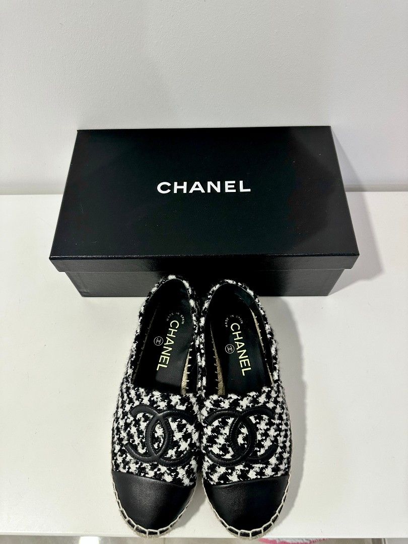 Chanel grosgrain espadrilles online