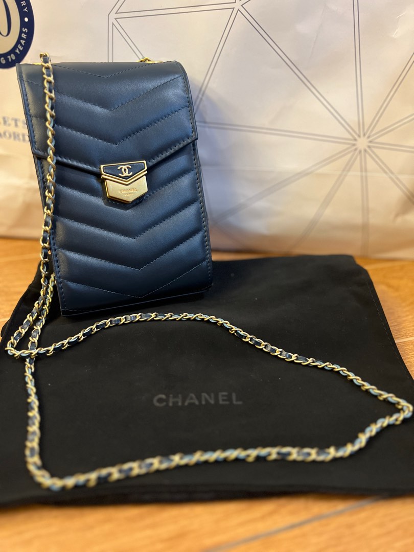 Chanel mini sling, Luxury, Bags & Wallets on Carousell