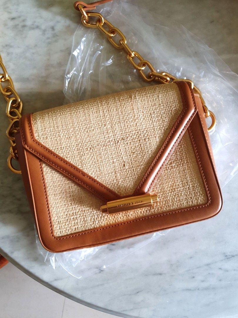Charles and sales keith rattan bag
