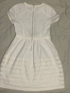 Chennel white dress
