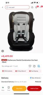 Mothercare Car Seat Never Used