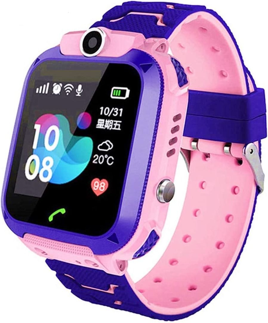 Children s Smartwatch Girl s IP67 LBS Make Call Voice Chat