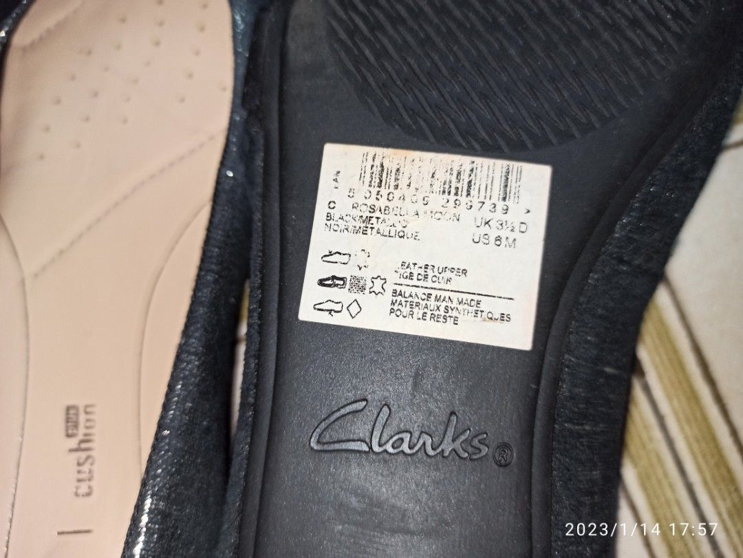 Clarks shop cushion heels