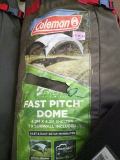 Coleman fast pitch dome