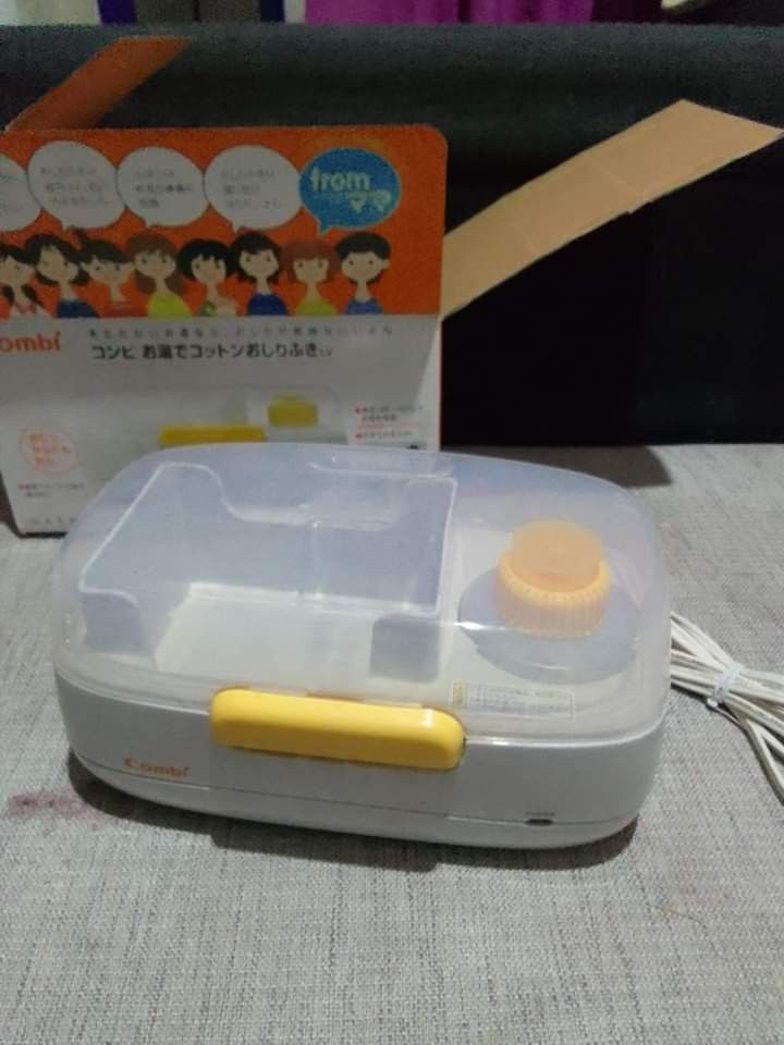 COMBI WATER KEEPER FOR BABY COTTON (Category: Diapers & Baby Wipes) located in Malolos. Submitted by laxada_japan.surplus (Listing ID 1209605760, Image 2). Description: ✅Japan Surplus ✅100volts ✅working ✅ branded.