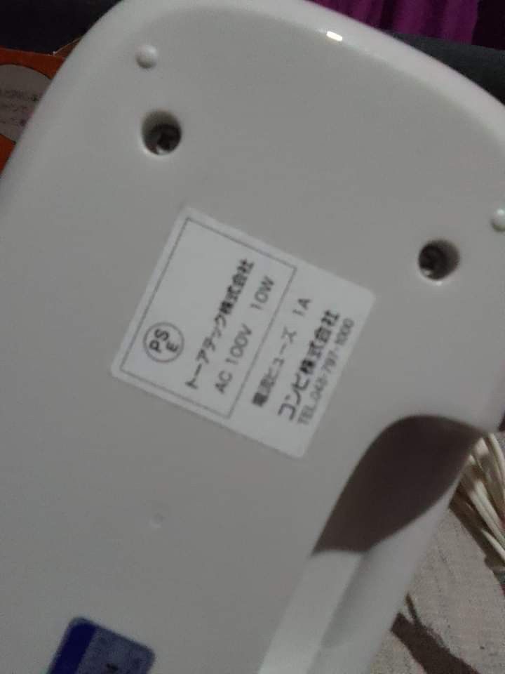 COMBI WATER KEEPER FOR BABY COTTON (Category: Diapers & Baby Wipes) located in Malolos. Submitted by laxada_japan.surplus (Listing ID 1209605760, Image 3). Description: ✅Japan Surplus ✅100volts ✅working ✅ branded.