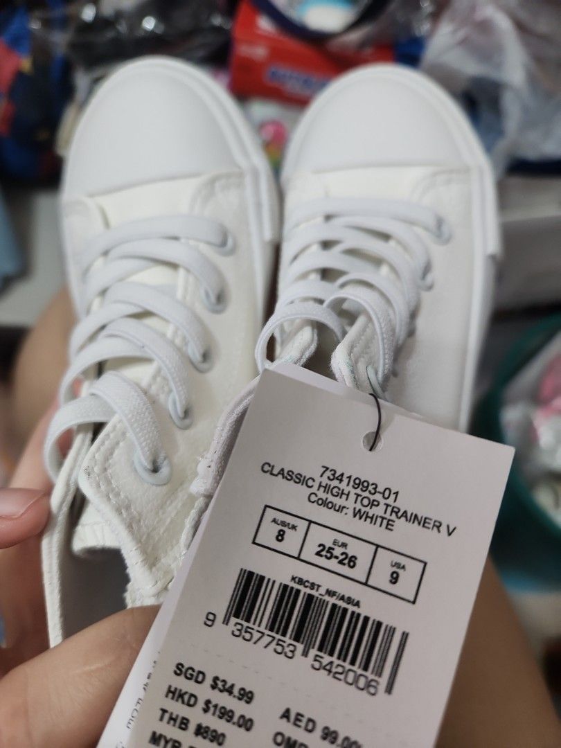 White sneakers outlet cotton on