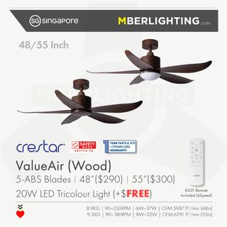 CRESTAR Ceiling Fan Collection item 3