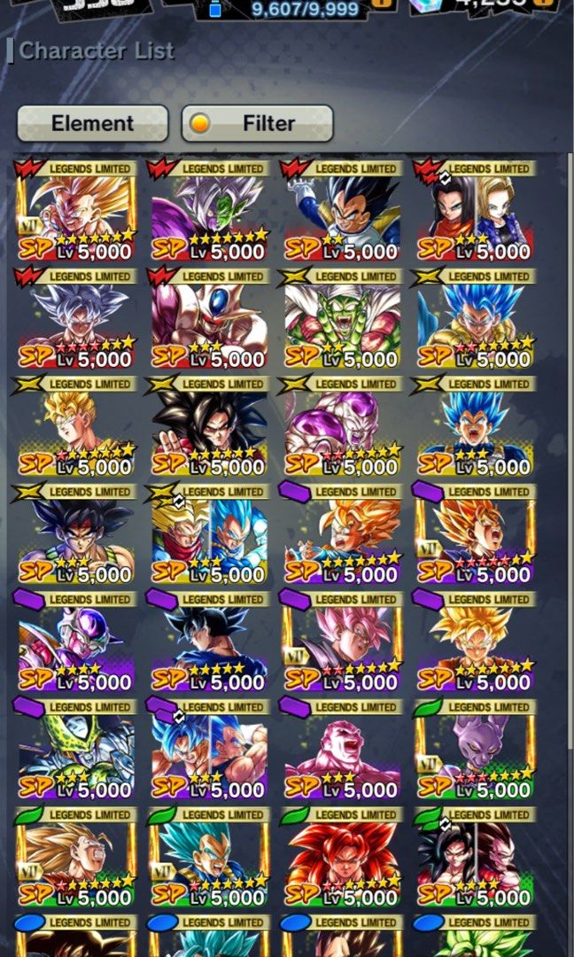 Db legends （分類：Xbox）位於 Hong Kong。 由 david_wanem 提交（商品編號 1097761521，圖片 2）。簡介： All legends limited characters except frieze and 96% of the characters unlocked Lots of zenkai characters with very good equipment 。