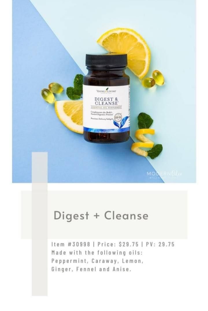 Degest and cleanse young living, 美容＆化妝品, 健康及美容 消毒 Carousell