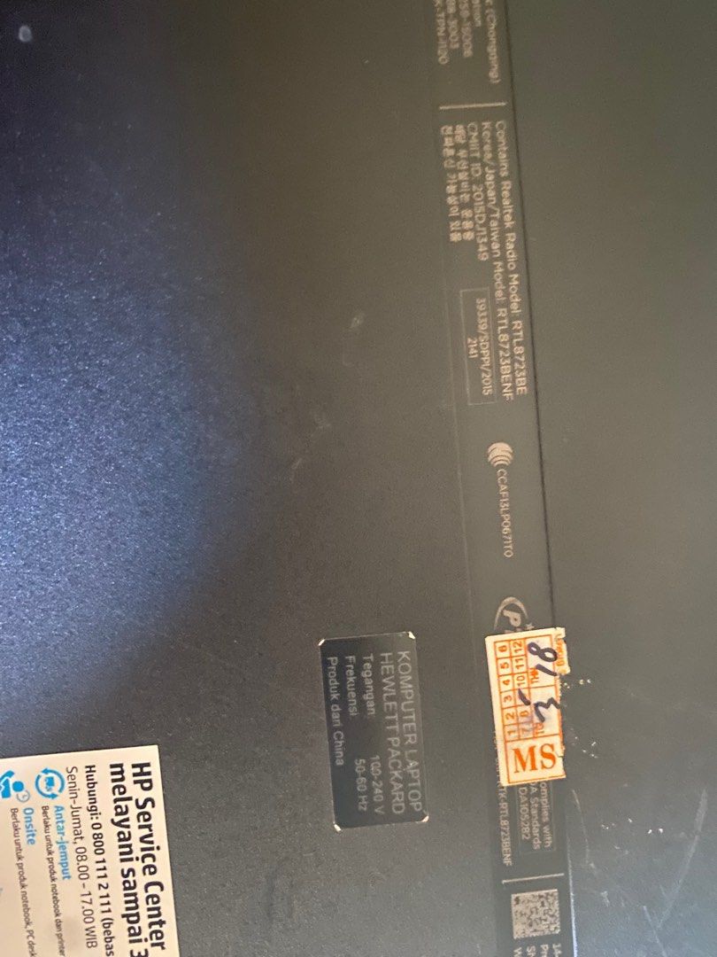 harga bekas laptop hp intel celeron n3060