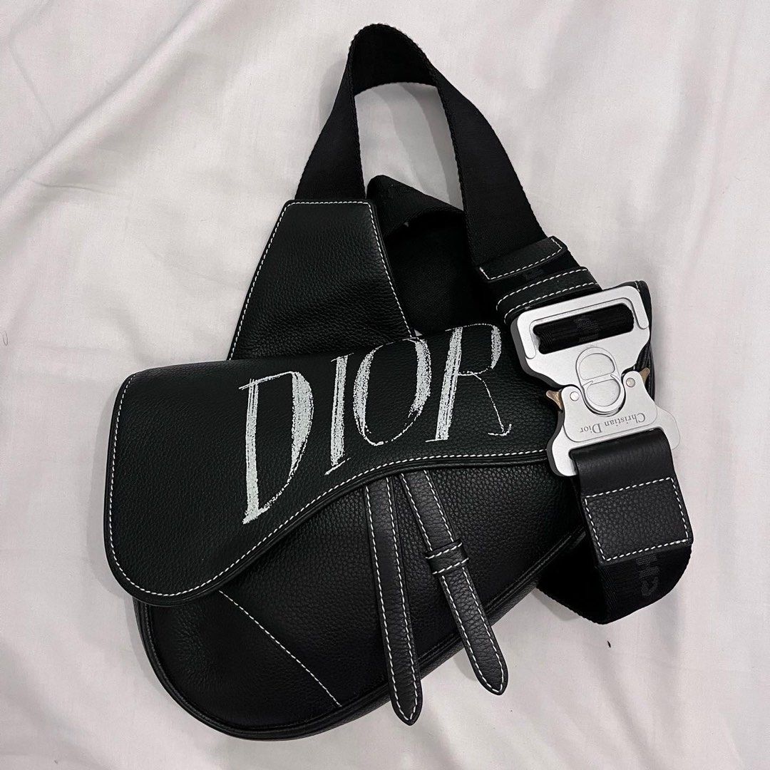 Dior and hotsell shawn saddle bag