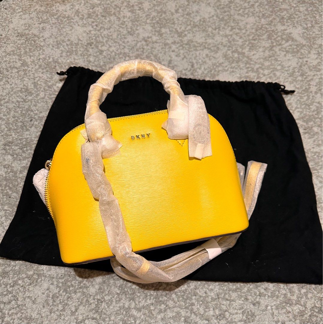 Dkny yellow bag outlet