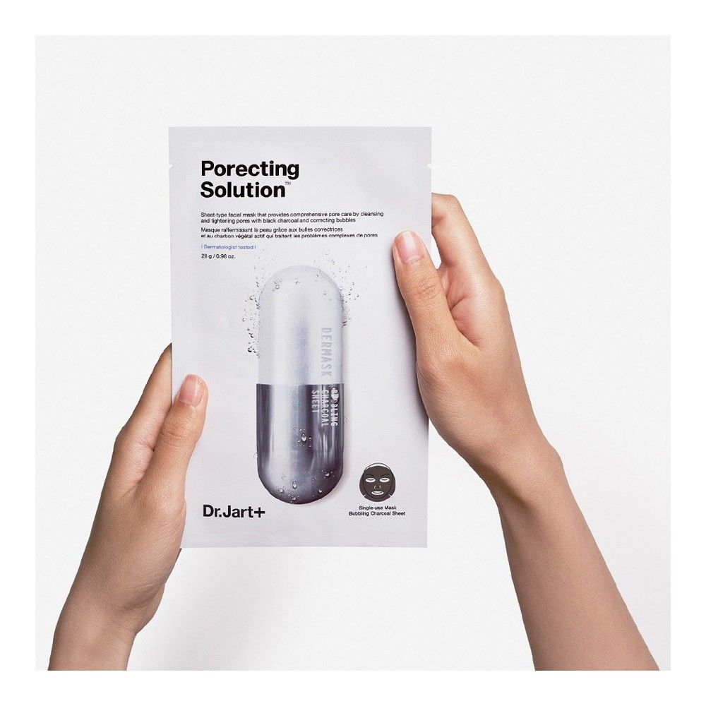 DR JART+ Porecting Solution Bubbling Charcoal Sheet Mask 28g x 5s