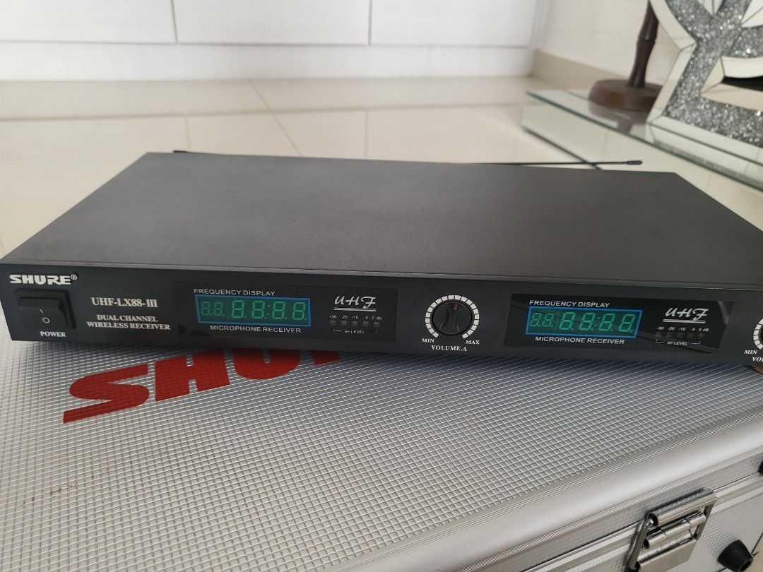 Dual Channel Wireless Receiver, Hobbies & Toys, Music & Media, Music Accessories on Carousell
