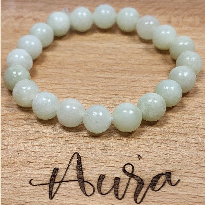 Earthy Stone Serpentine Jade Bracelet Women s Fashion Jewelry