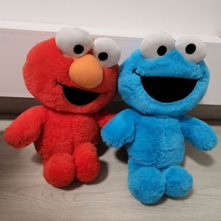 Elmo and Cookie Monster Plush Toy