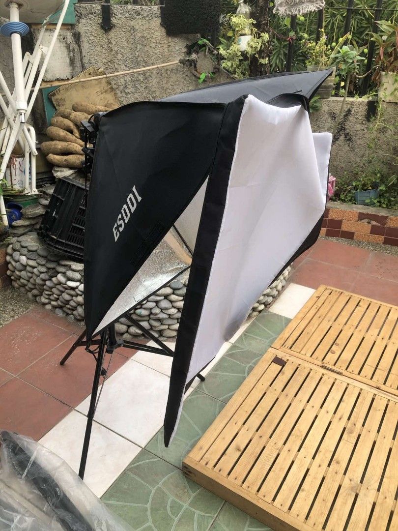 ESDDI SOFTBOX & EMART STAND BACKDROP, Photography, Photography